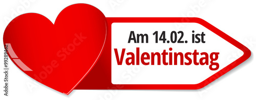 Am 14.2. ist Valentinstag