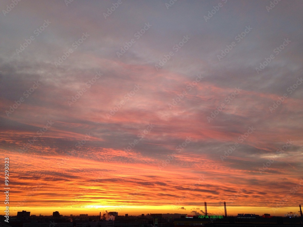 Fototapeta premium закат