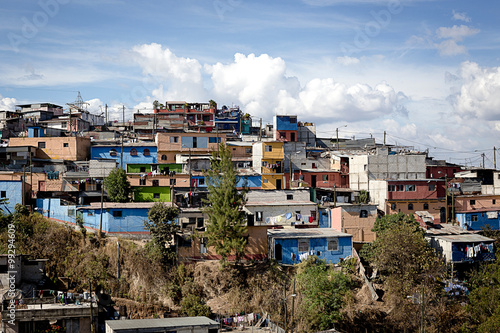 Quartier coloré de Guatemala City © Olivier Tabary