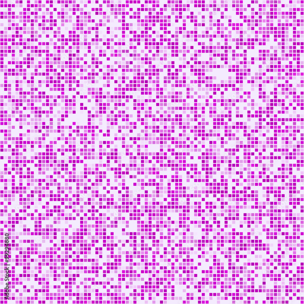 Magenta square pixel mosaic background Magenta square pixel mosaic background