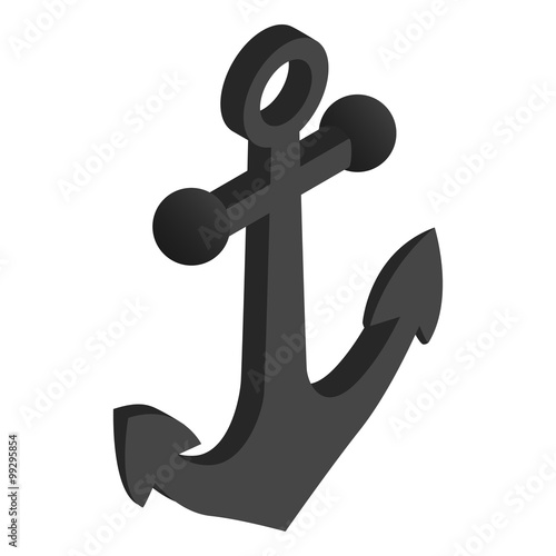 Anchor isometric 3d icon
