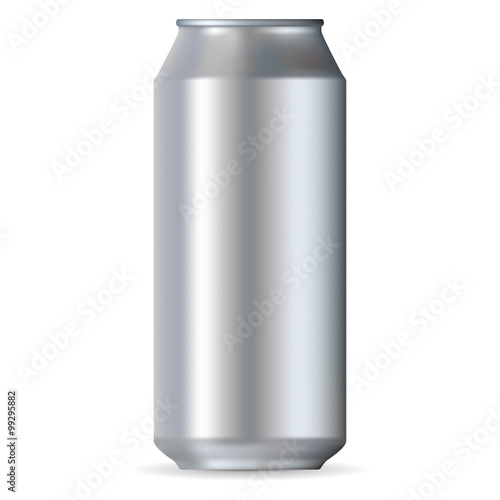 Realistic aluminum can