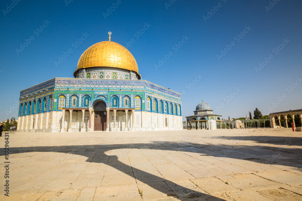 Dome of the Rock mosque in Jerusalem, Israel
