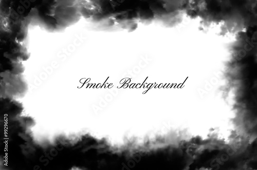 Abstract fog background with copy space. Vector illustration.