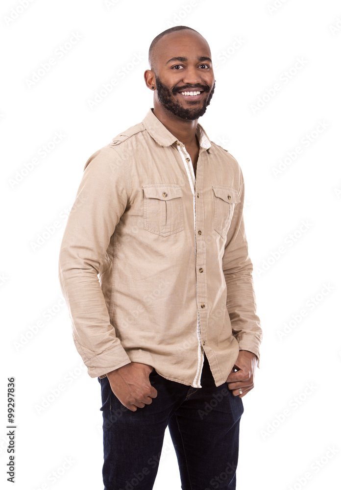 casual black man