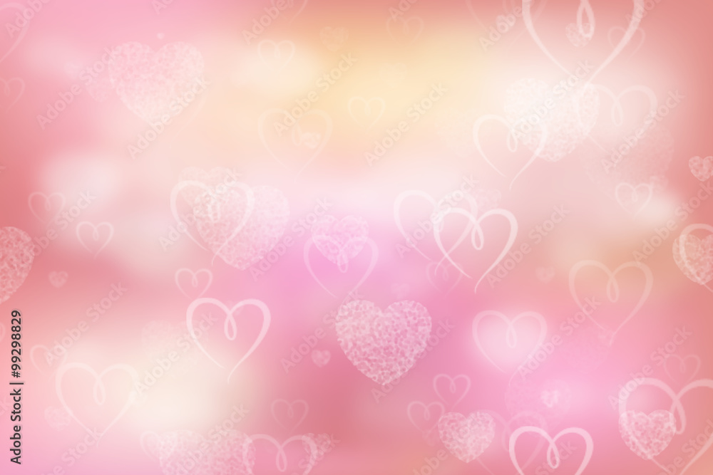 Blurred Bokeh Background with sparkles and glitter