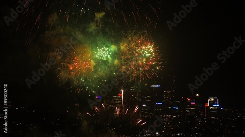 New Year's Eve, North Sydney, Fireworks display