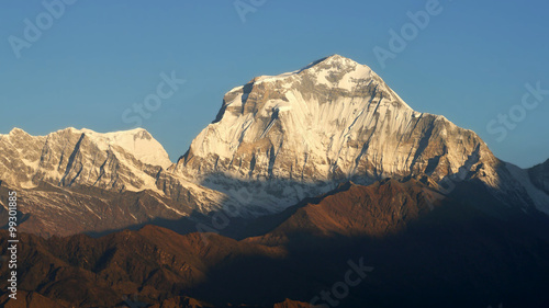 Dhaulagiri. Himalayas  Nepal