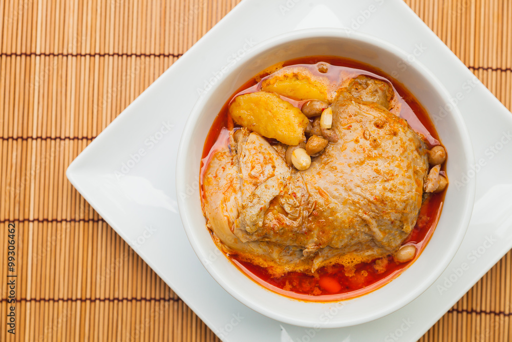 Chicken mussaman curry Chicken mussaman curry