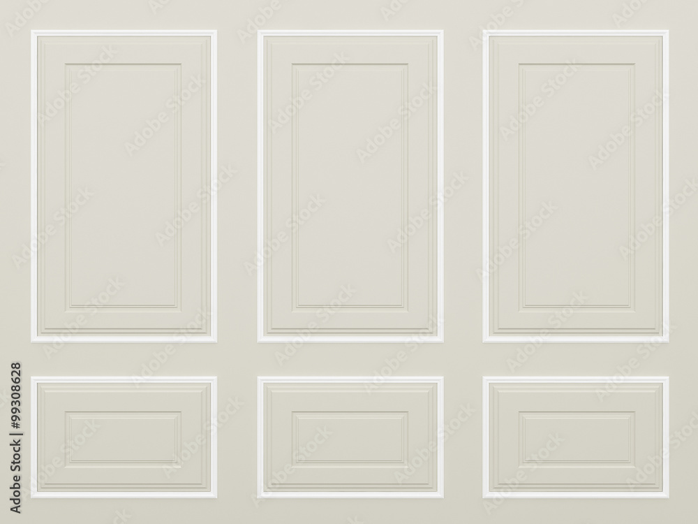classic light brown wall ,3d render classic light brown wall ,3d render