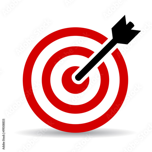 Red goal icon