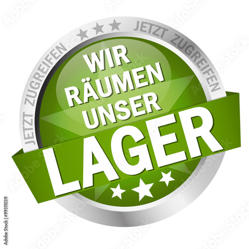Button - Wir räumen unser Lager