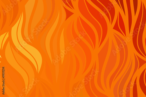 Vector wave background of doodle hand drawn lines