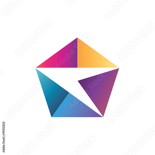 Colorful Prism Logo