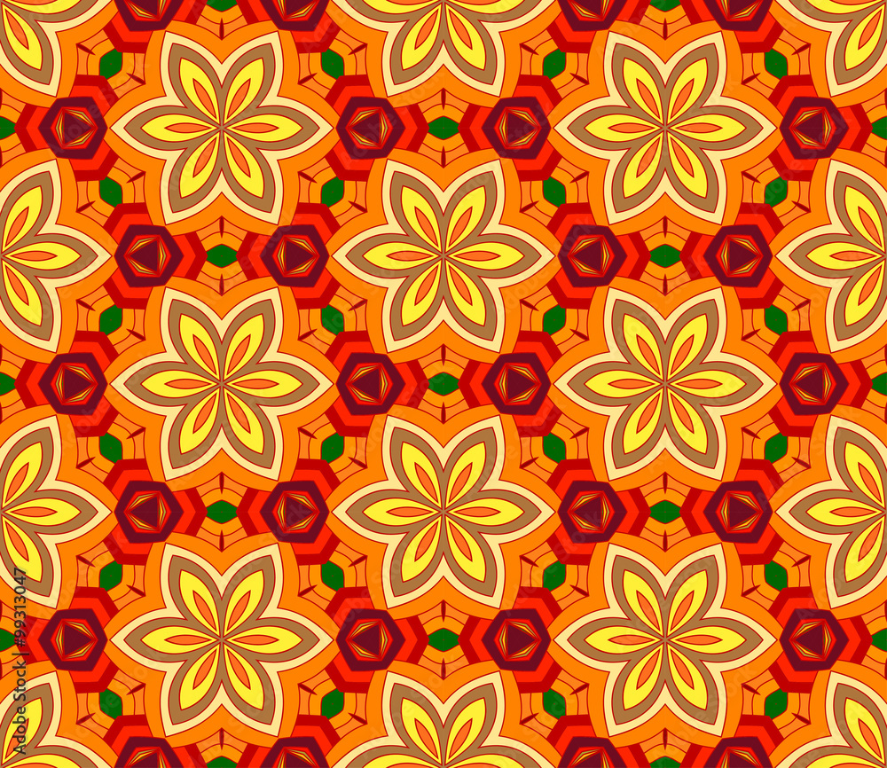 Retro Seamless Vector Wallpaper Retro Seamless Vector Wallpaper