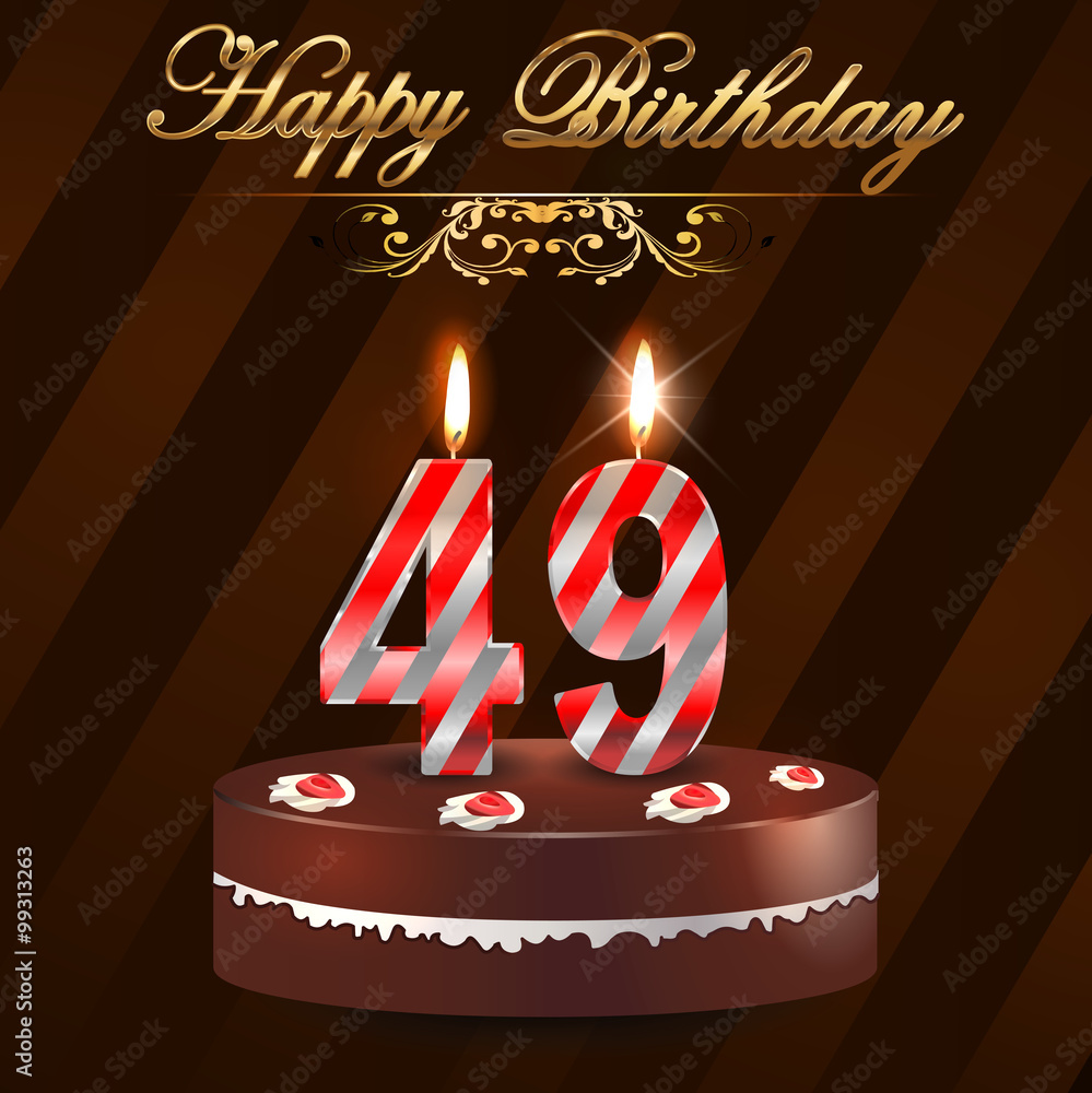 59+ 49th Birthday Cake Gifts | Zazzle