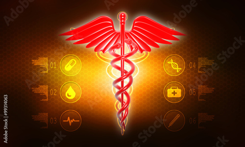 3d medical logo