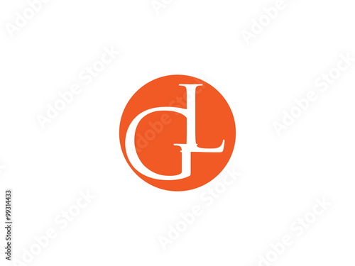 Double GL letter logo