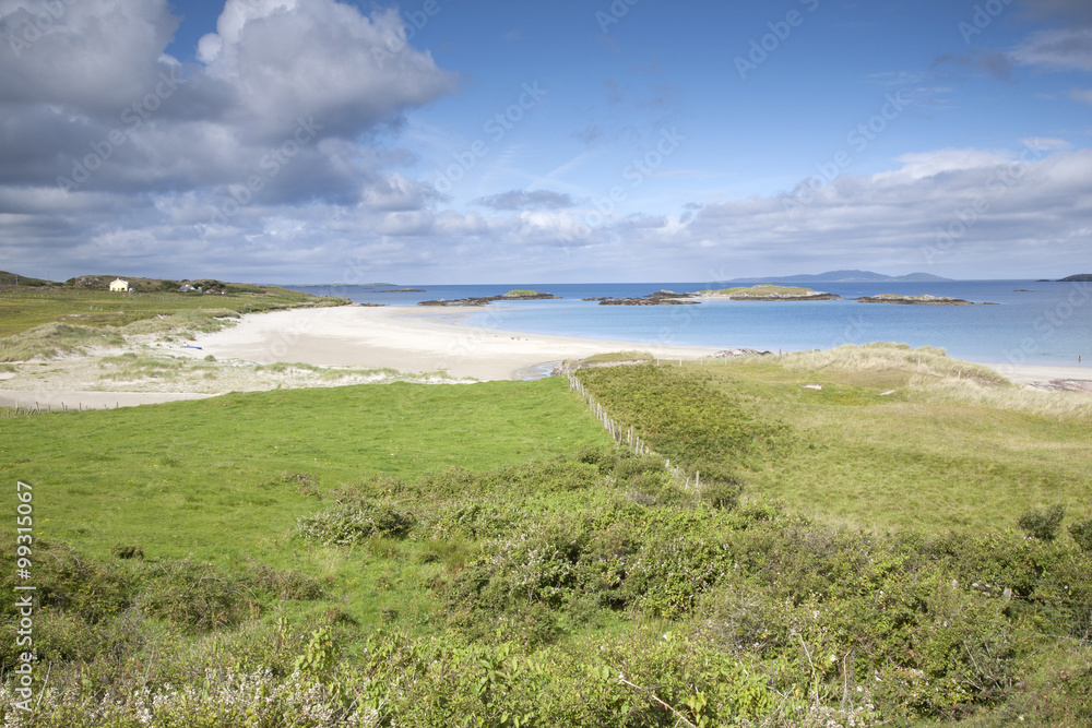 Glassillaun Beach, Killary Fjord, Connemara National Park Glassillaun Beach, Killary Fjord, Connemara National Park
