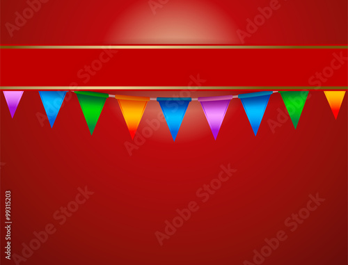 Celebrate red background