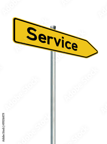 Service - Kompetenz - Qualität 4 / Wegweiser 