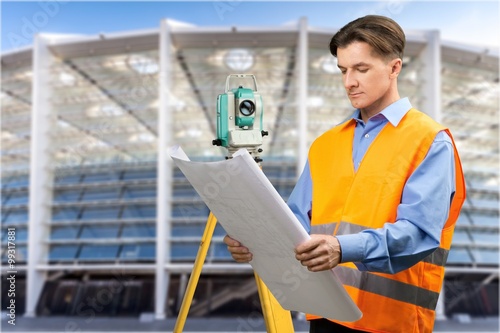 Obraz na plátně Surveyor.