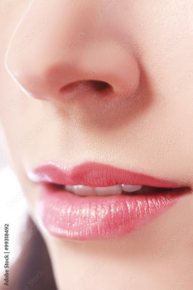 Naklejka premium makeup mouth