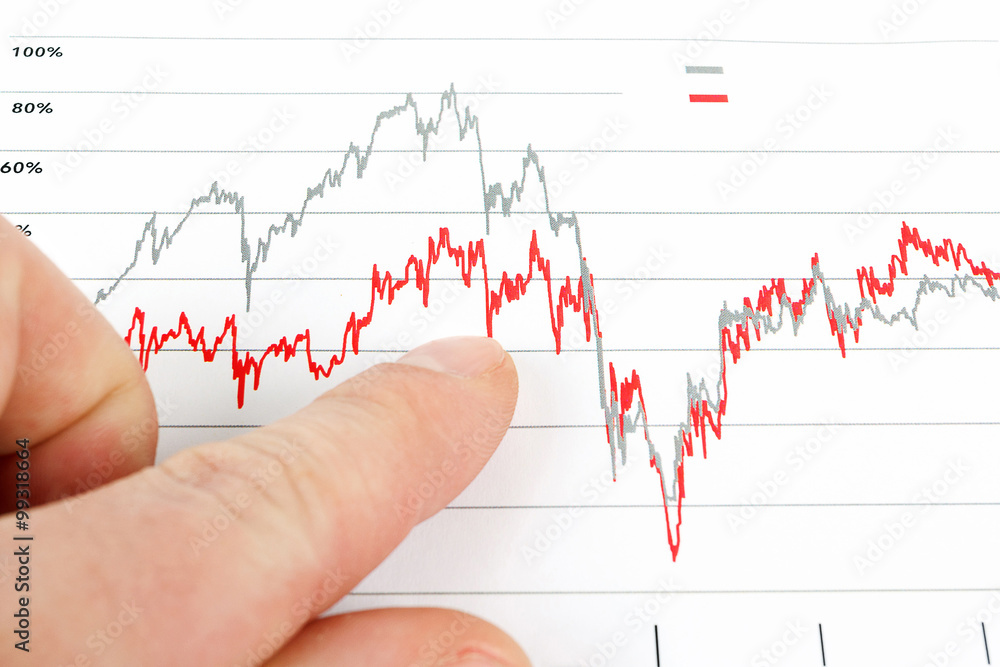 men analyzing business graph men analyzing business graph