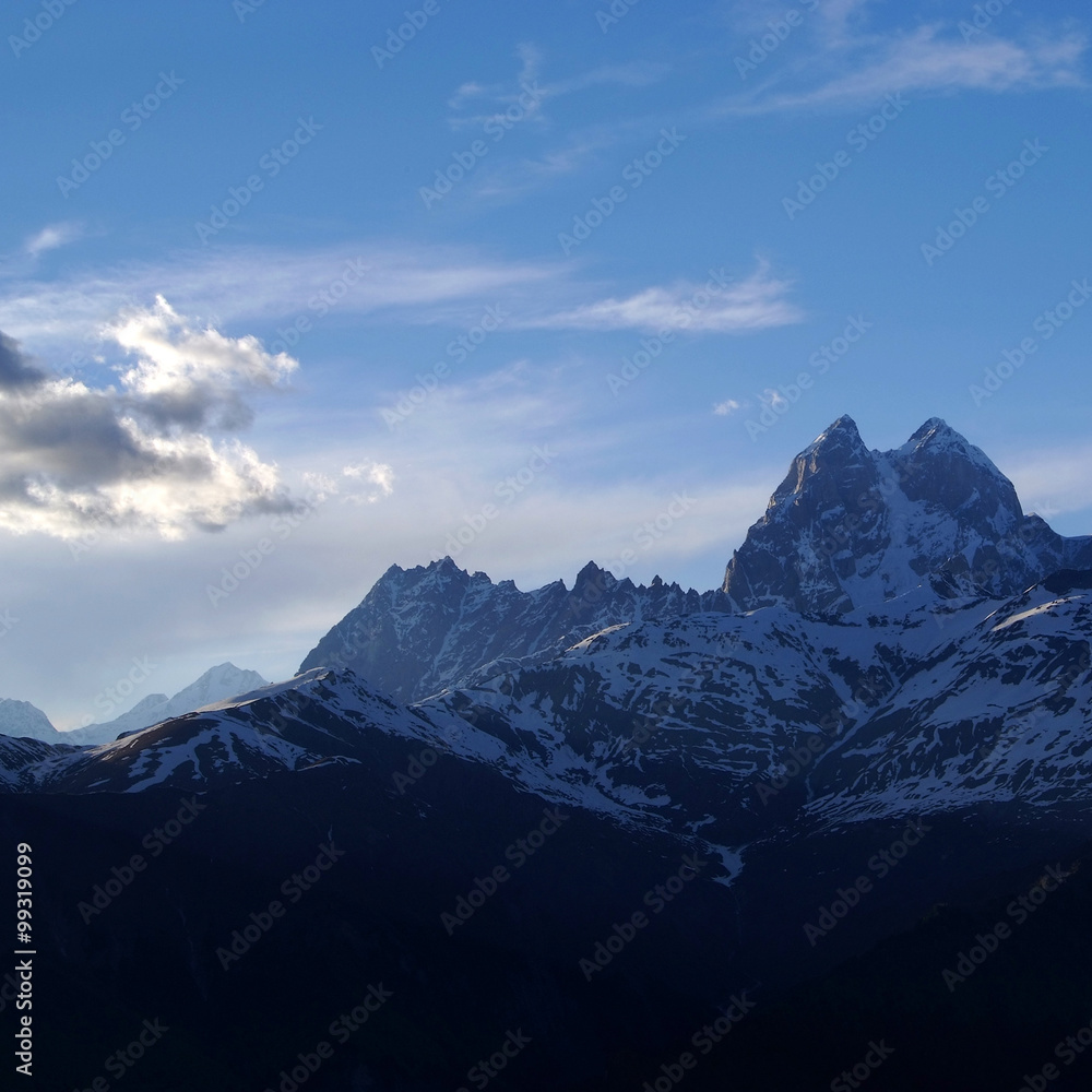 Obraz premium Georgia mountains in summer time
