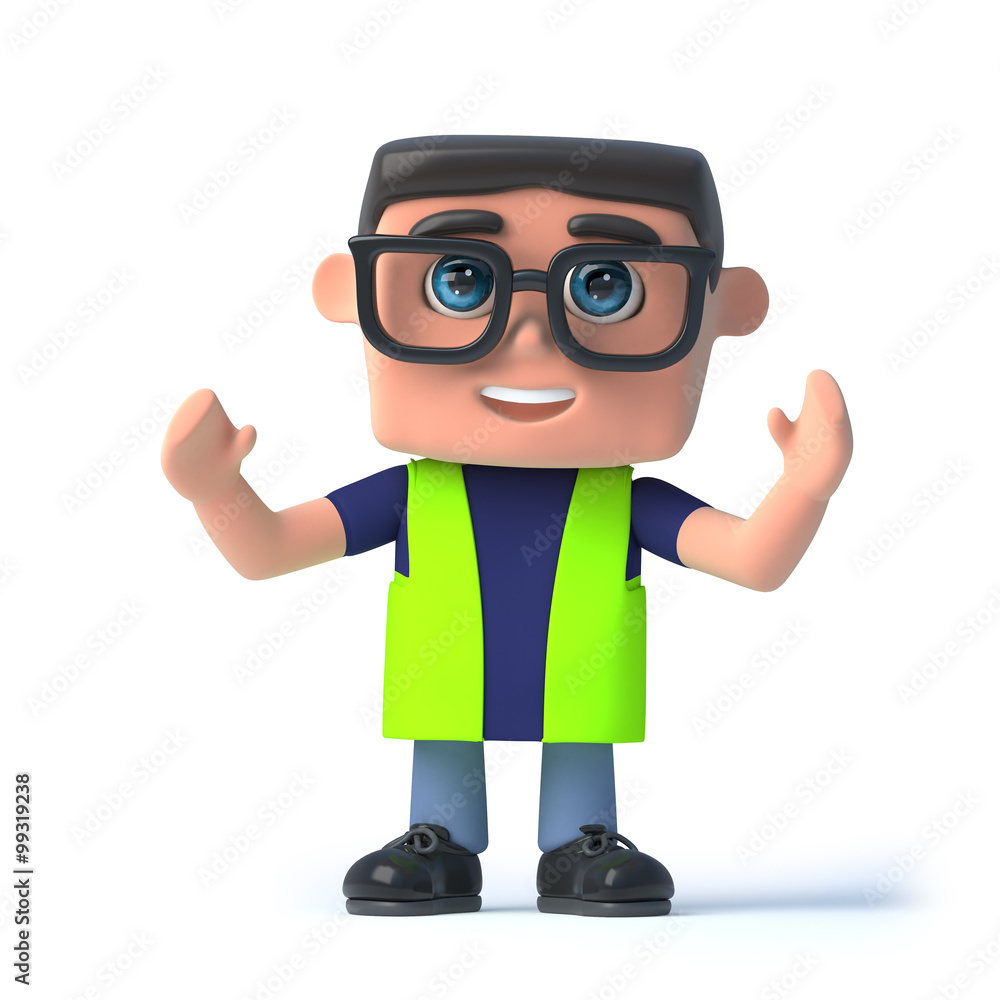 3d Health and safety officer cheers