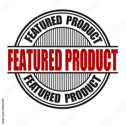 Featured product stamp