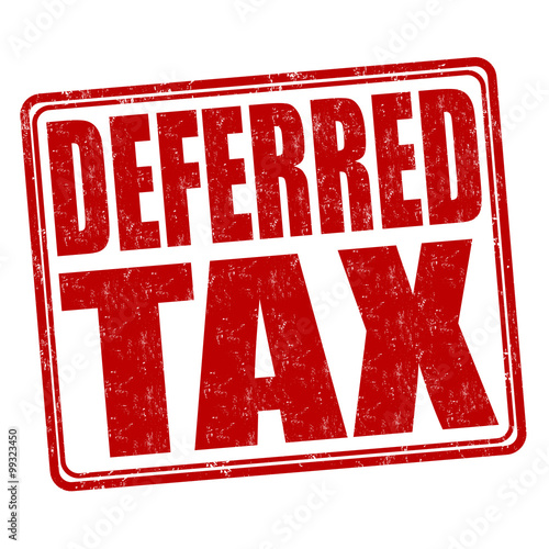 Deferred tax stamp