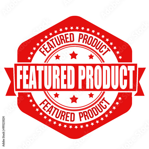 Featured product stamp