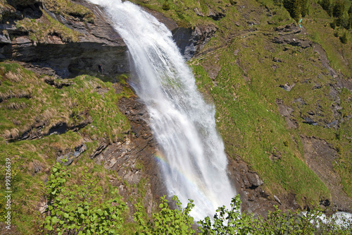Ein Wasserfall in Ferleiten und Walcheralm