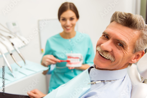 Professional dentist office photo