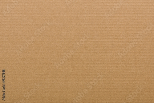 brown paper corrugated sheet board surface © wuttichok