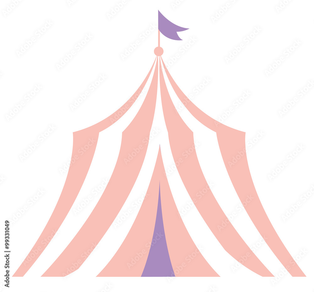 Zirkuszelt Vektor Stock Vector | Adobe Stock
