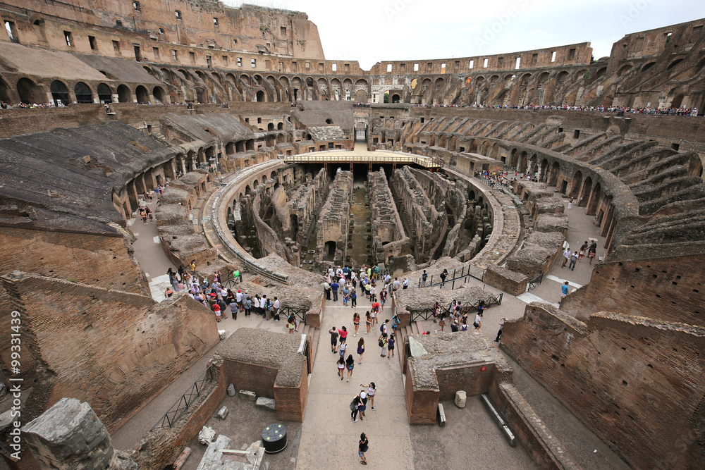 Colosseum amphitheatre, Rome, Italy