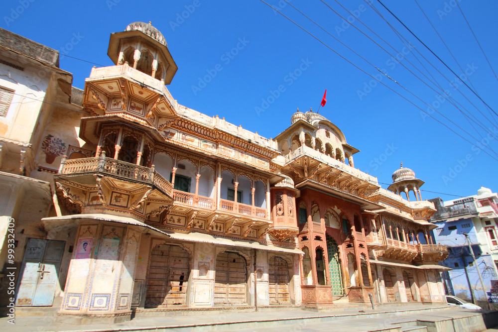 Fototapeta premium Haveli / Pushkar - Inde