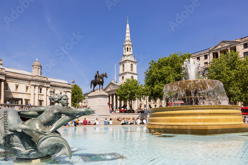 Trafalgar Square, Greater London, England