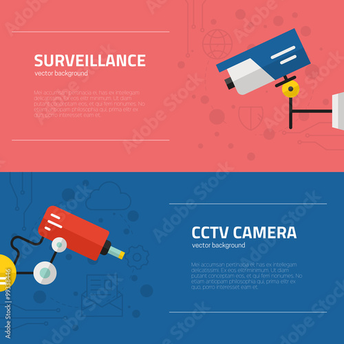 Surveillance Graphic Elements
