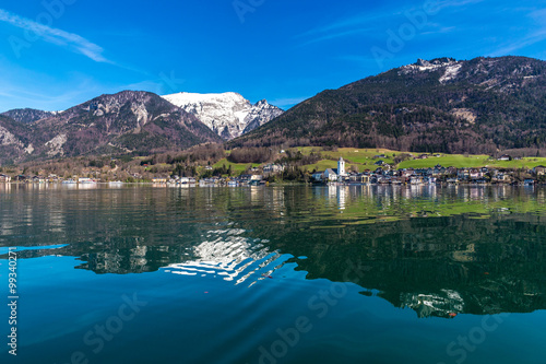 Wolfgang Lake,Village,Grosser Hollkogel-Austria