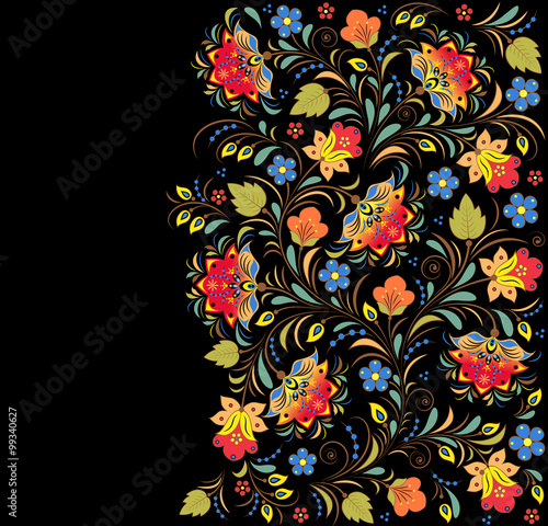 floral vector pattern