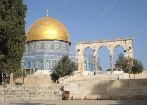 Moschea al-Aqsa, Gerusalemme. Cupola della Roccia