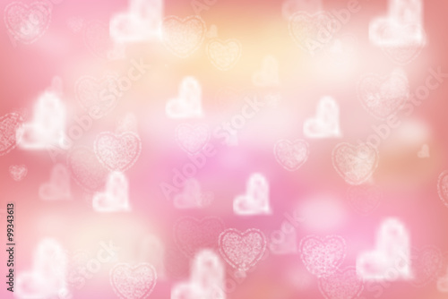 Blurred Bokeh Background with sparkles and glitter