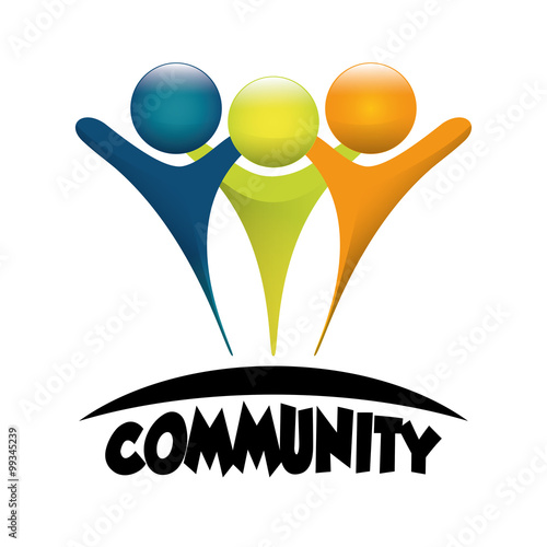 Community people graphic
