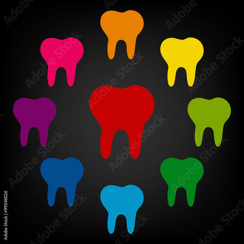 Tooth Icon set