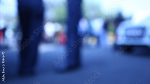 Wallpaper Mural Blurred  People Torontodigital.ca