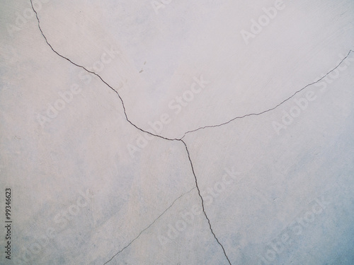 Wallpaper Mural Cracked concrete wall Torontodigital.ca