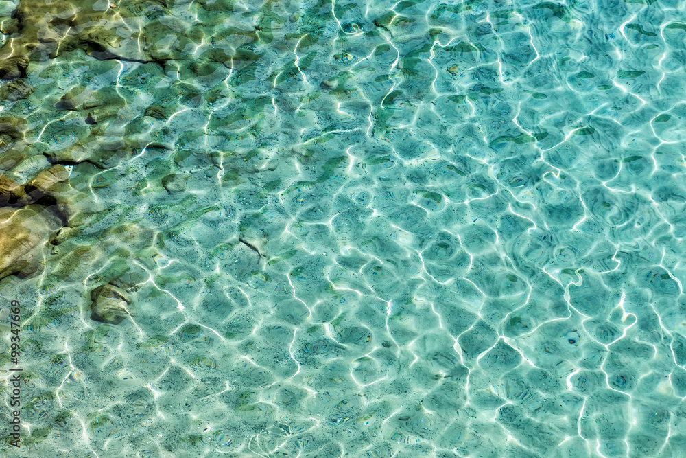 Obraz premium Beautiful beaches of Greece - Tsigrado, Milos island